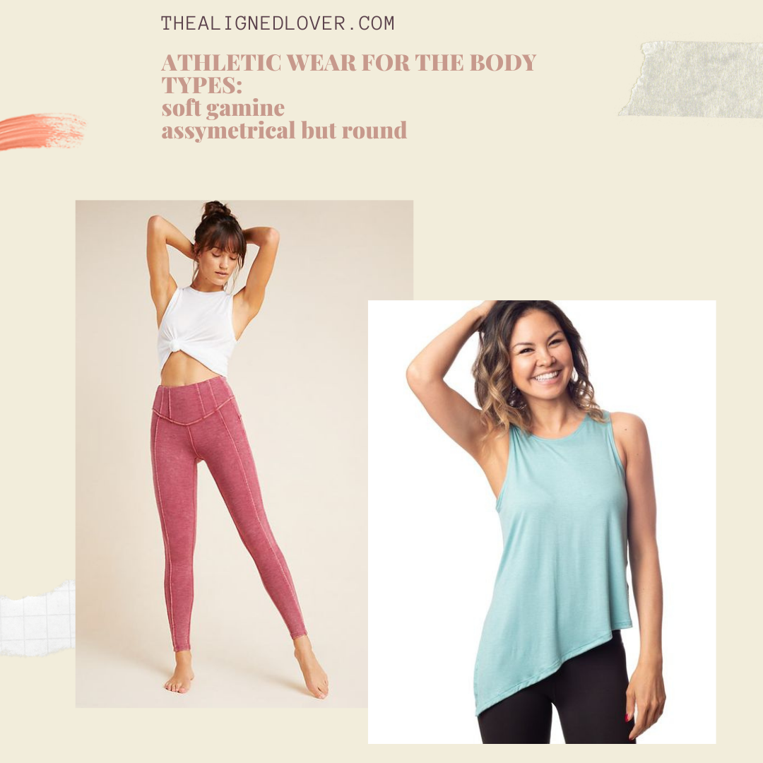 Gym Wear/ Athletic Wear for the Body Types: Soft Gamine | The Aligned Lover