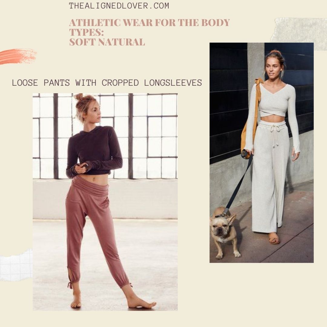 Athletic Wear/ Gym Outfits for the Body Types Soft Natural The