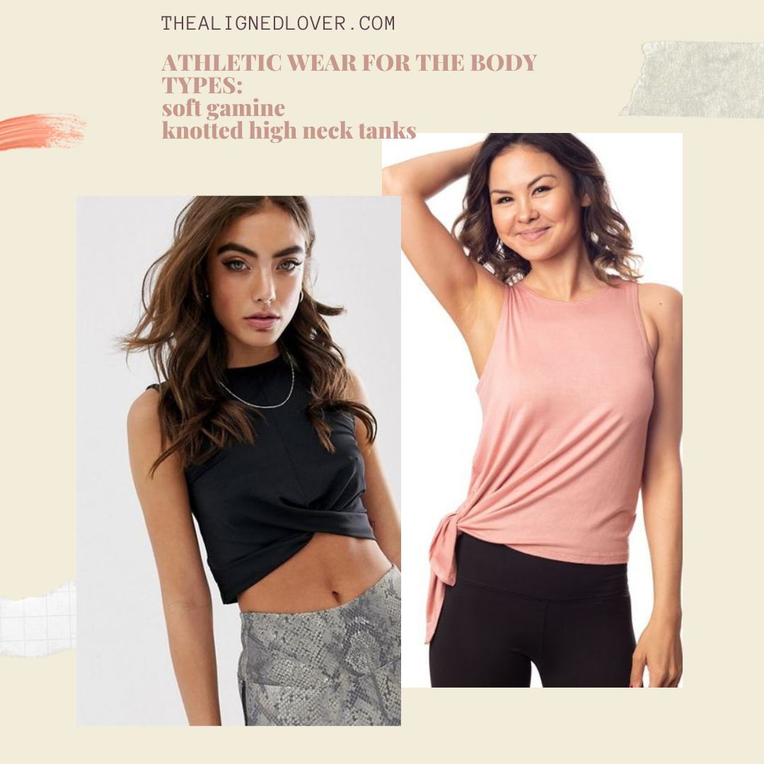 Gym Wear/ Athletic Wear for the Body Types: Soft Gamine | The Aligned Lover