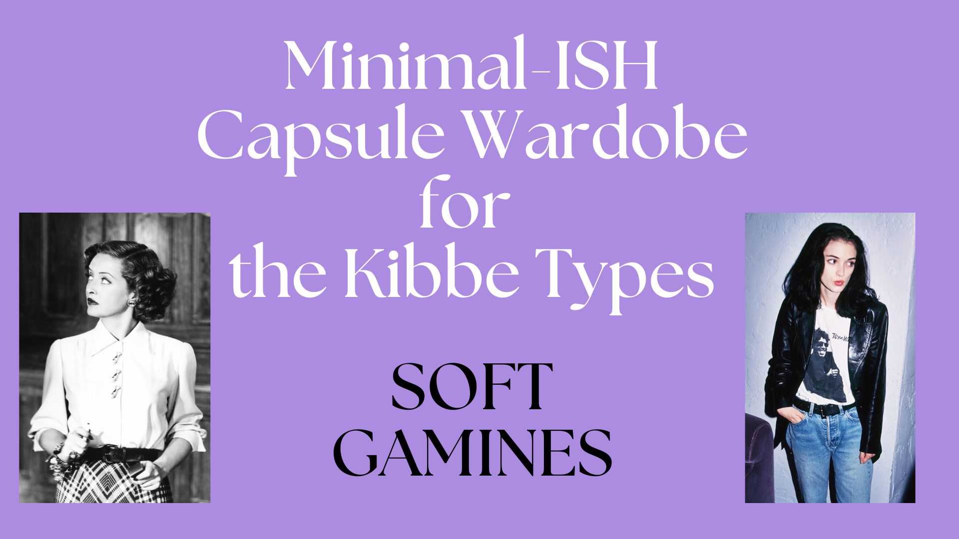 soft gamine capsule wardrobe